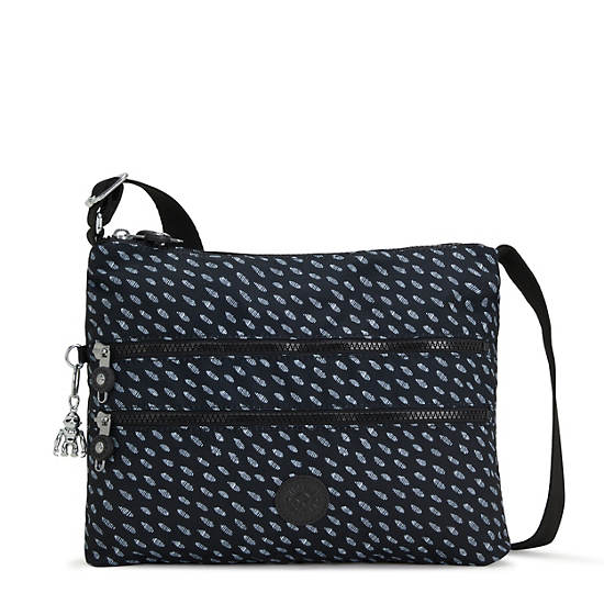 Kipling Alvar Printed Crossbody Veske Svarte Hvite | NO 2145AH